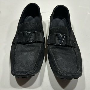 Louis Vuitton Monte Carlo men’s Iridescent suede loafers